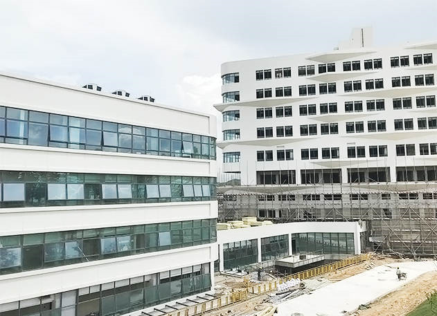 广州医科大学附属妇女儿童医院外墙铝单板及铝天花板工程项目